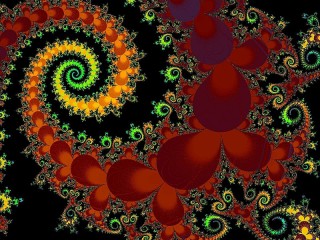 Jigsaw Puzzle «Colorful fractal»