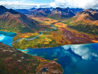 Пазл «Пейзажи Аляски»