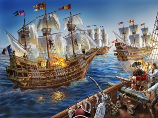 Jigsaw Puzzle «Pirate attack»