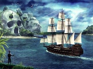 Bulmaca «Pirate island»