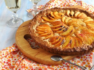 Пазл «Пирог с персиками»