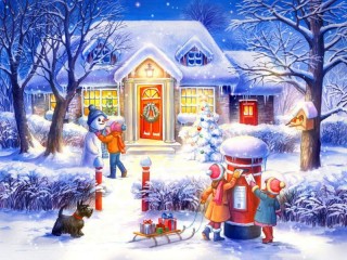 Jigsaw Puzzle «Letters for Santa»