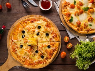 Пазл «Пицца с лимоном»