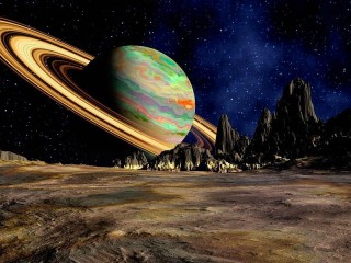 Пазл «Планета Сатурн»