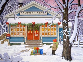 Jigsaw Puzzle «Gifts for the holiday»