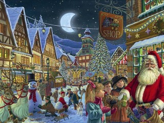 Jigsaw Puzzle «The gifts from Santa»