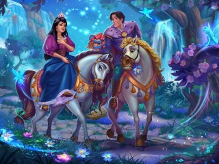 Jigsaw Puzzle «Gift from the prince»
