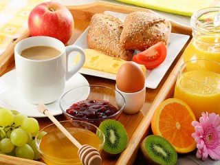 Пазл «Полезный завтрак»