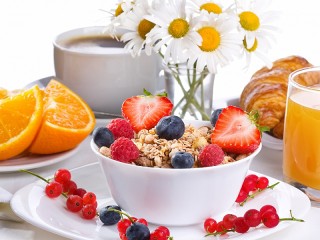 Пазл «Полезный завтрак»