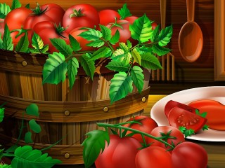 Quebra-cabeça «Tomatoes»