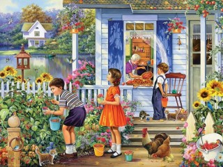 Jigsaw Puzzle «Helpers»