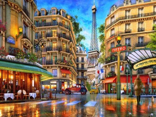 Jigsaw Puzzle «After the rain»