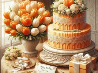 Quebra-cabeça «Birthday cake»