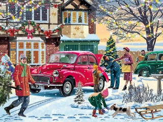 Jigsaw Puzzle «The arrival of the guests»
