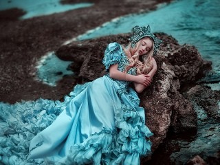 Пазл «Princess in blue»