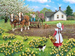 Jigsaw Puzzle «Greetings»