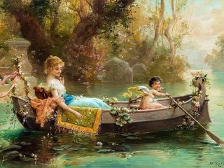Jigsaw Puzzle «Boat ride»