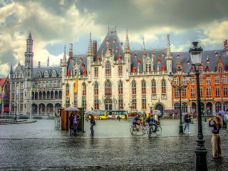 Quebra-cabeça «Provincial Court in Bruges»