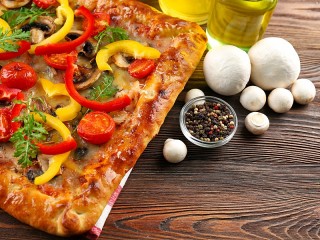 Пазл «Прямоугольная пицца»