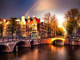 Слагалица «Rainbow over Amsterdam»