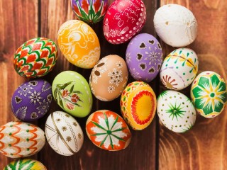 Jigsaw Puzzle «painted eggs»