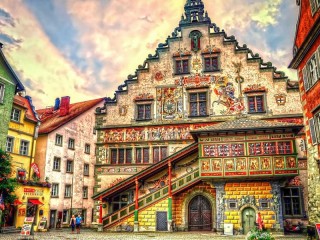 Jigsaw Puzzle «painted house»