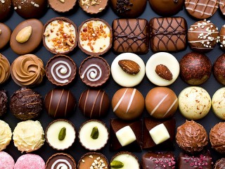Puzzle «The variety of chocolates»