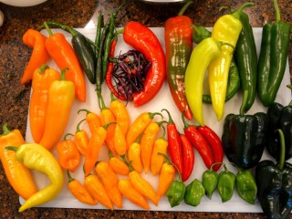 Rompecabezas «Variety in peppers»