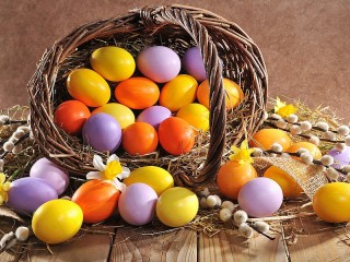 Rompecabezas «Colorful Easter»