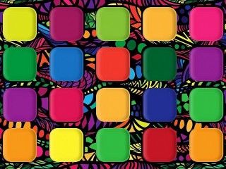 Jigsaw Puzzle «Colorful square»