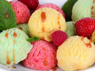 Пазл «Разноцветное мороженое»