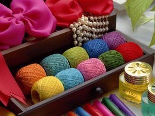 Jigsaw Puzzle «Multi-colored threads»