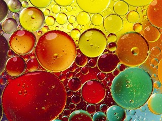 Пазл «Разноцветные пузыри»