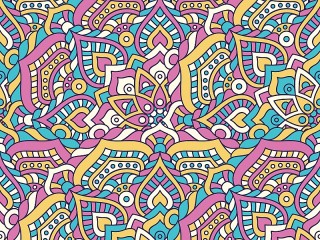 Slagalica «Multicolor pattern»