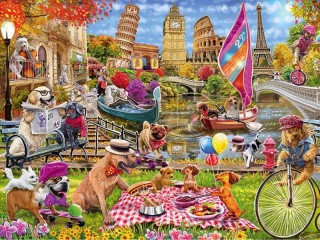 Jigsaw Puzzle «Fun for furries»