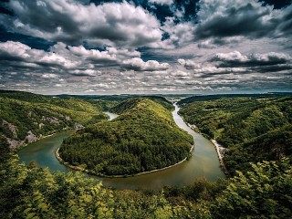 Пазл «Река в Германии»