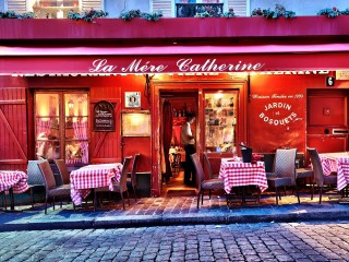 Rompecabezas «Restaurant La Mere Catherine»