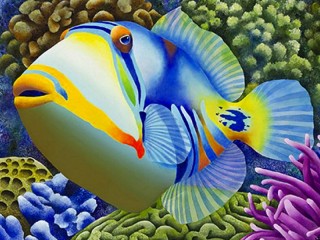 Jigsaw Puzzle «A fish»