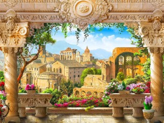 Jigsaw Puzzle «Roman terrace»
