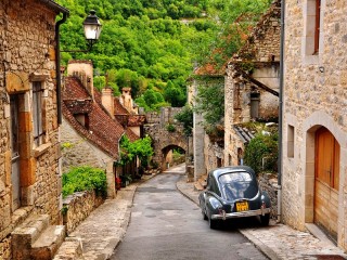 Jigsaw Puzzle «Rocamadour France»