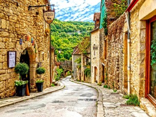 Jigsaw Puzzle «Rocamadour France»