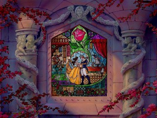 Jigsaw Puzzle «Rose and a couple»