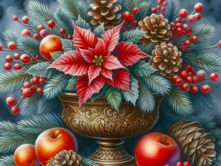 Jigsaw Puzzle «Christmas star»