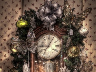Пазл «Рождественские часы»