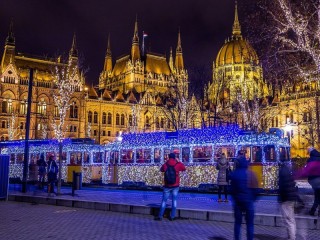 Rompecabezas «Christmas Budapest»