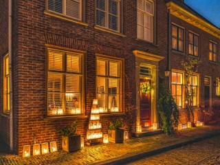 Puzzle «Christmas in Leiden»