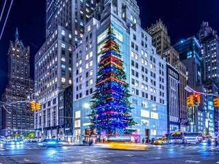 Quebra-cabeça «Christmas in New York»