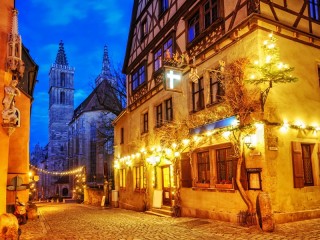 Jigsaw Puzzle «Christmas in Rotheburg»