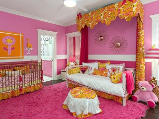 Jigsaw Puzzle «Pink room»
