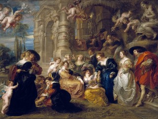 Пазл «The garden of love - Rubens»